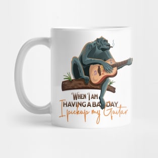 Monkey Guitarist Mug